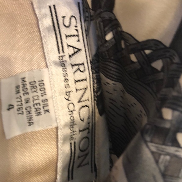 Starrington Silk Blouse - Picture 2 of 2